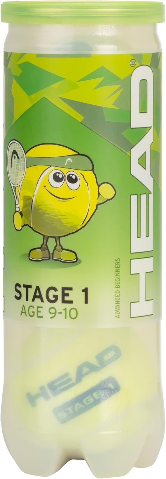 HEAD Stage 1 Green Tennis Balls