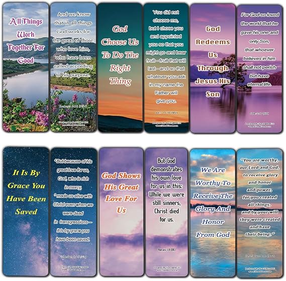 NewEights God Knows The You Bible Bookmarks (12-Pack)