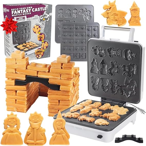 Fantasy Castle Waffle Maker- Bake & Build Castle of Waffles or Pancakes