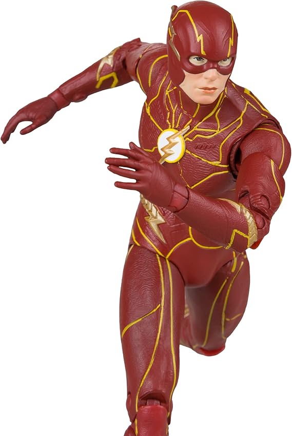 McFarlane Toys, DC Multiverse The Flash Movie Gold Label 7 Inch Action Figure Ages 12+ Multicolour