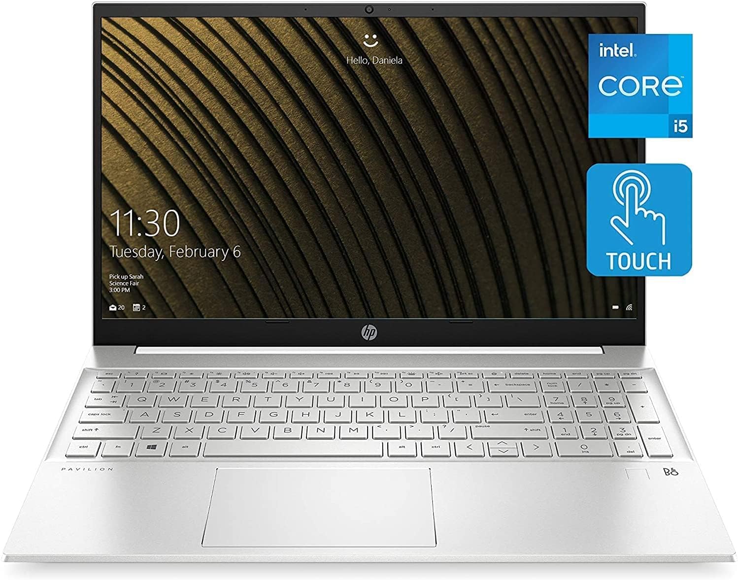 HP 15 Pavilion Laptop – Intel Core 13th Gen i5-1335U 10-core – 15.6 FHD IPS 1080p Touchscreen – Windows 11 – 16GB RAM – 1TB PCIe SSD – Wi-Fi 6 – Type-C - Webcam - wMouse Pad