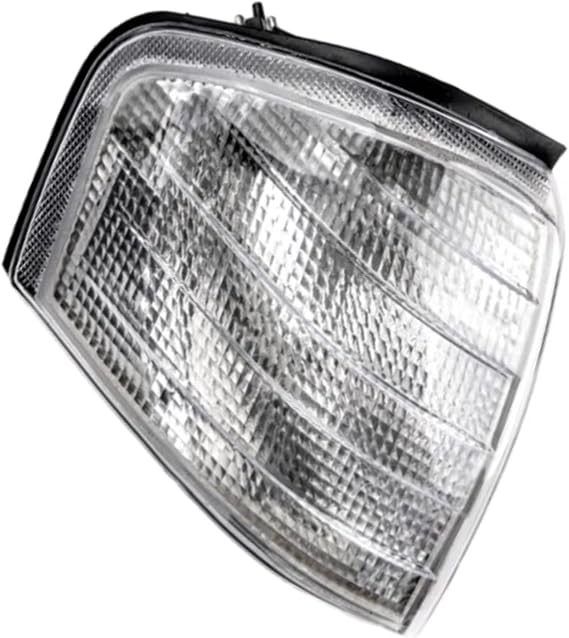 Headlight Assemblies Compatible With Benz For C-Class W202 | 1994 1995 1996 1997 1998 1999 2000 Car Side Corner Light Turn Signal Lamp Shell 2028261143 2028261243(Clear Right)