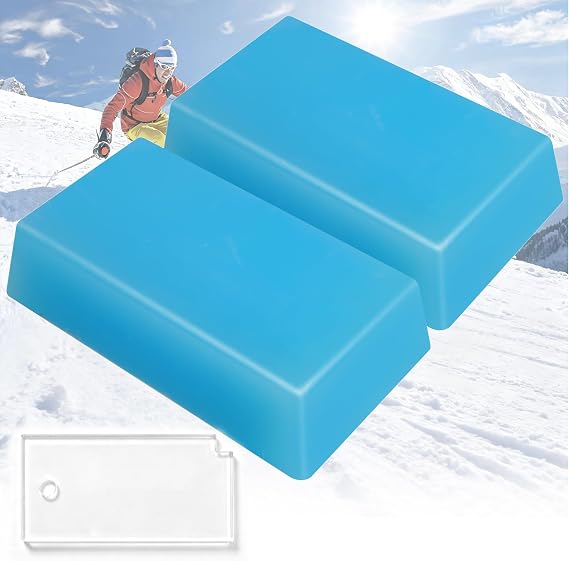 Snowboard and Ski Wax, Snow Block Wax Ski and Snowboard Racing Wax Universal Snowboarding Wax for Protecting The Ski and Snowboard Accessories