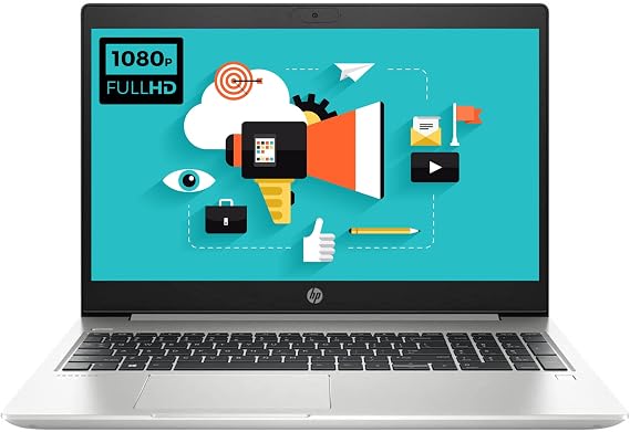 HP ProBook 450 G7 Business Laptop, 15.6'' Full HD Display, Intel Core i7-10510U Quad-Core Processor, 32GB RAM, 512GB SSD + 1TB HDD, HDMI, Backlit Keyboard, USB Type-C, Windows 11 Pro