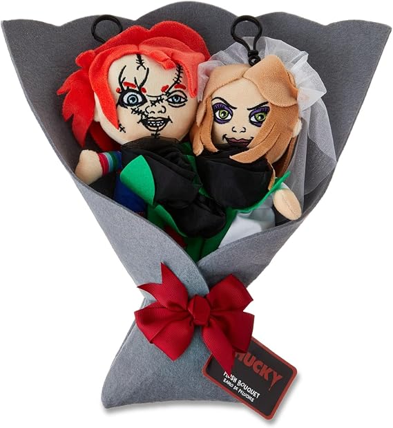 Ruz Valentine's Day Plush Bouquet with Chucky & Tiffany Characters