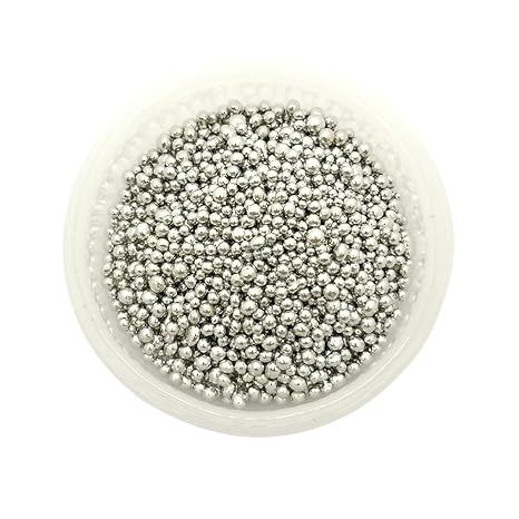 99.995% Indium Granules - Pure Metal Indium Balls (1-6mm) for Scientific Research and Experimental Use(10 Grams)