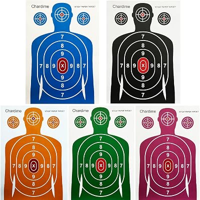 Targets for Shooting Range,Shooting targets16x24Inchs10 Pieces Five Colors,Shooting Targets for The Range
