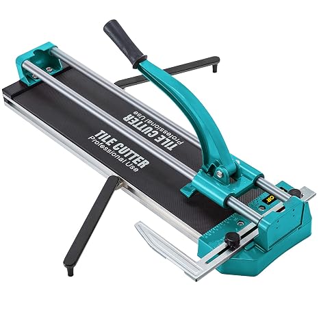 BestEquip 31 Inch Manual Tile Cutter With Tungsten Carbide Scoring Wheel, Tile Cutter Tool for Porcelain Ceramic Floor Tile, Laser Guided Precision, Adjustable Measurement Ruler, Anti-Skid Feet