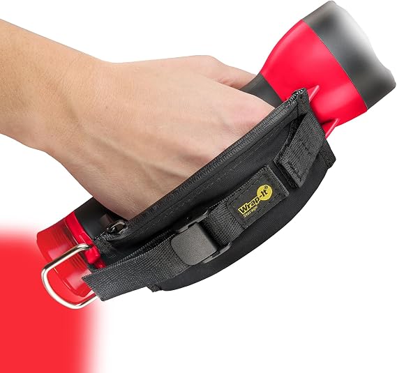Wrap-It Storage Firefly Flashlight Ruby Red