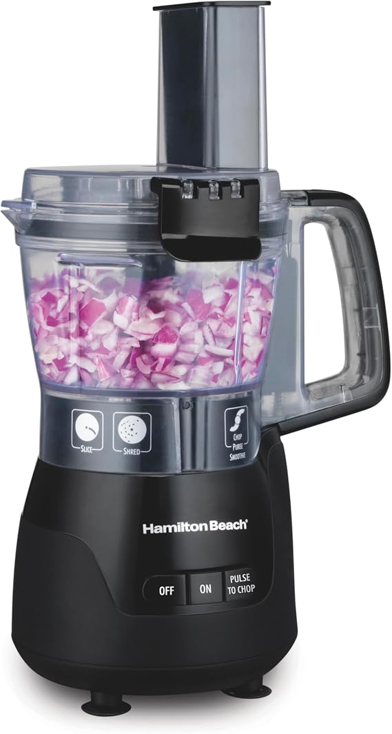 Hamilton Beach Stack & Snap 4-Cup Mini Food Processor & Vegetable Chopper