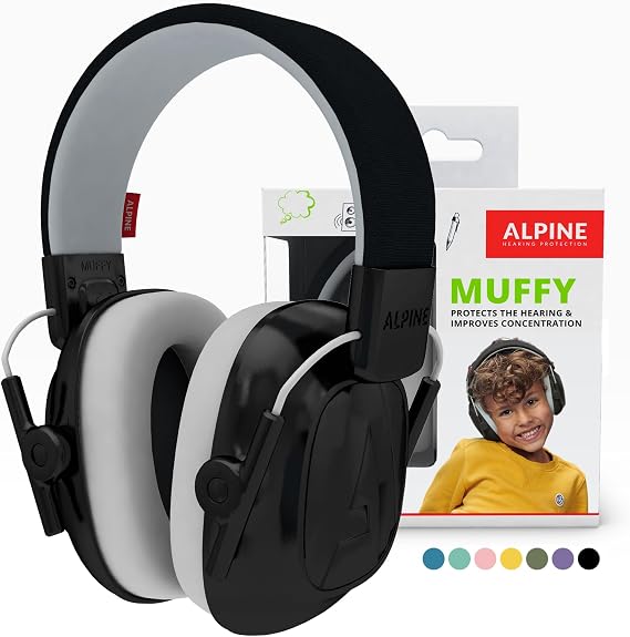 Alpine Muffy Kids Ear Muffs for Kids Ear Protection | 3-16 Years
