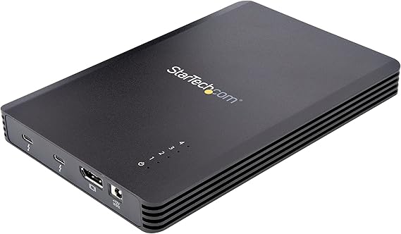 StarTech 4-Bay Thunderbolt 3m.2 NVMe SSD Enclosure, 40Gbps (M2E4BTB3)