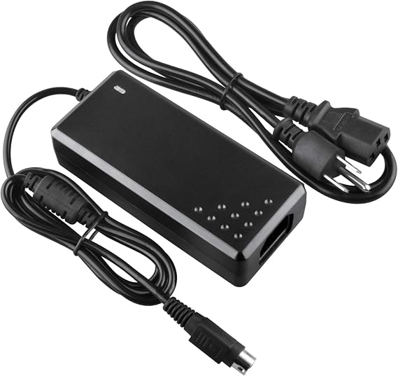 4-Pin 12V AC/DC Adapter Compatible with for Wacom Cintiq 21UX LCD DTK2100 DTZ2100 Monitor Video System Power Supply