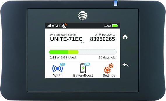 Test Verizon Unite White Pro 4G LTE Mobile WiFi Hotspot (Verizon)