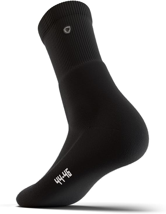 Tru Comfort Sport Socks | Cushioned for Brace Comfort | Secure Fit & Breathable | Sports, Recovery & Daily Wear | 1 Pair
