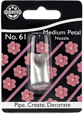 JEM Medium PetalRuffle Piping Nozzle, Decorating Tip, #61