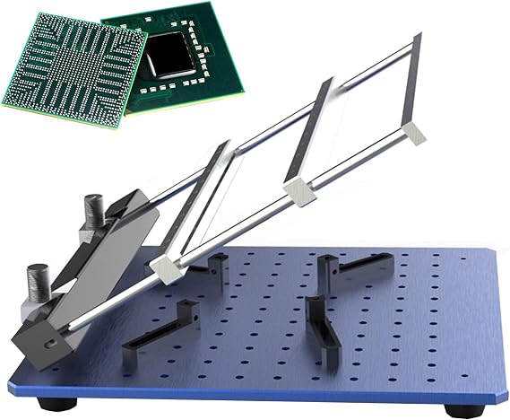 Manual desktop SMT printer, solder paste screen printer, maximum printing area 170mm x 170mm, suitable for prototyping electronic circuit boards and laboratory production