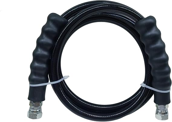 Cylinder Adhesive Hose, 6 ft Heavy Duty PU Reinforced Hose with Steel Wire