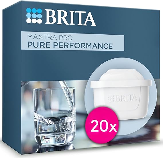 BRITA MAXTRA PRO Pure Performance Su Arıtma Filtresi, 20'li