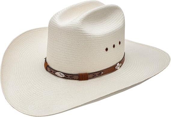Stetson Unisex Rodeo Cattleman Straw Western Hat