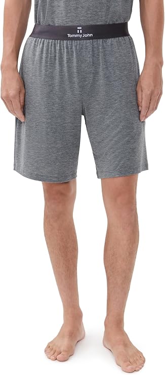 Tommy John Men's Second Skin Sleep Shorts 9"