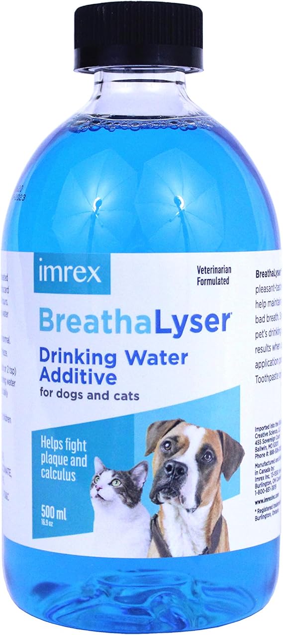 Breathalyser Water Additive for Dogs and Cats, 500 ml
