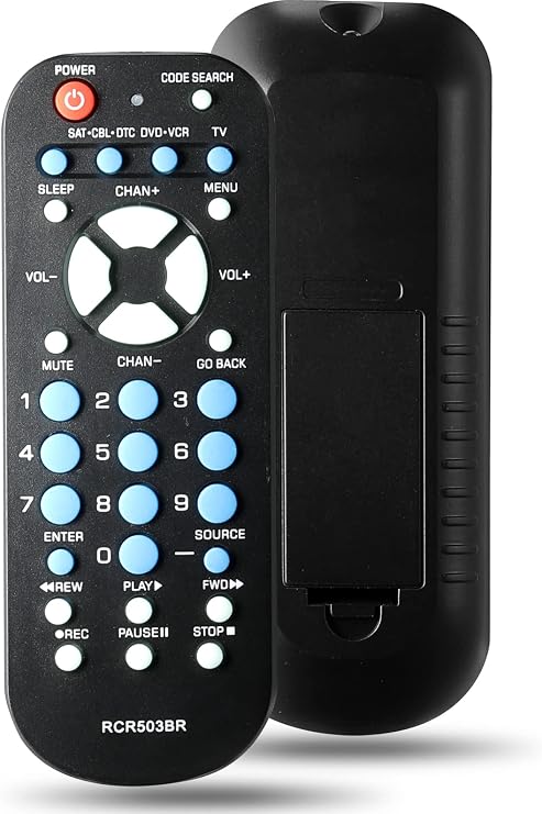 Universal 3-Device IR Remote Control Replacement Fit for RCA