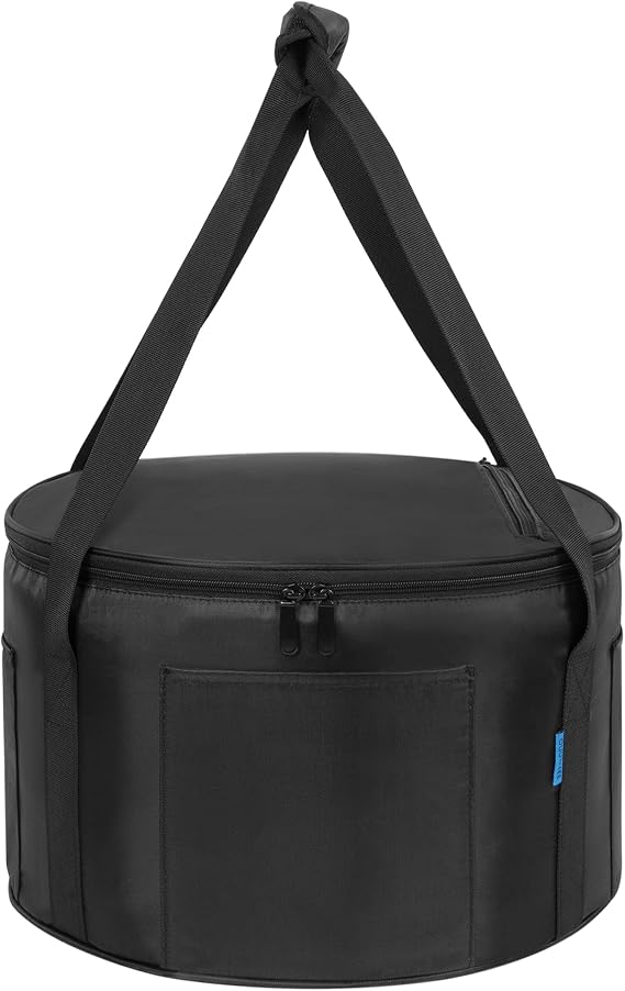 Dutch Oven Bag for 12 Inch | Durable Camp Dutch Oven Storage Bag,Carry Bag Extra Pockets and Sturdy Handles