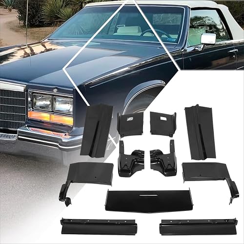 11Pcs-Set] Front and Rear Bumper Fillers Compatible with 79-85 Cadillac Eldorado