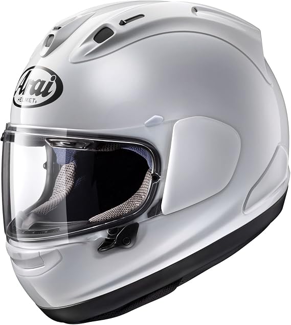Arai RX-7X Full Face Motorcycle Helmet, Glass White, 21.3 inches 54 cm