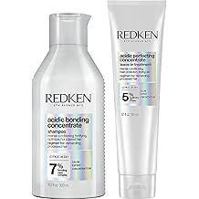 REDKEN | Acidic Bonding Concentrate | Shampoo 300ml & Leave-In Treatment 150ml | Repairs & Protects Colour-Treated Hair | Bundle