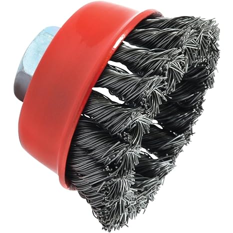 Forney 72757 2-3/4-Inch Knot Wire Cup Brush