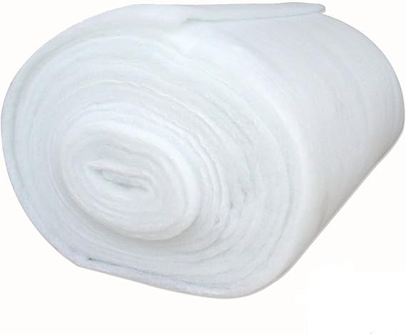 Foamtouch 5 Yards Bonded Dacron Upholstery Grade Polyester Batting 24 Inch Wide