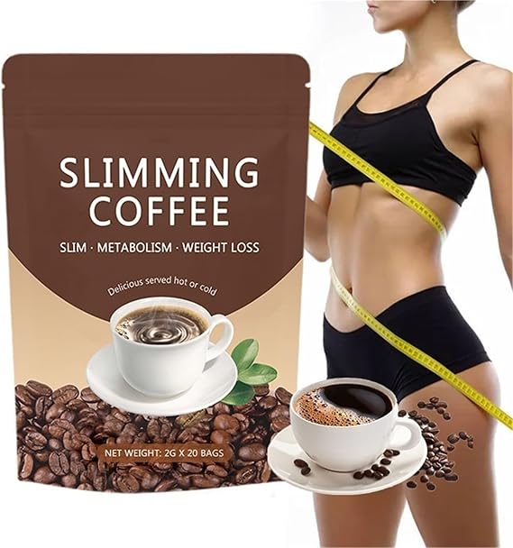 Instant Fat Burning Coffee - Slimming Instant Coffee For Weight Management, Quick Dissolve Low Calorie Beverage(1PCS)