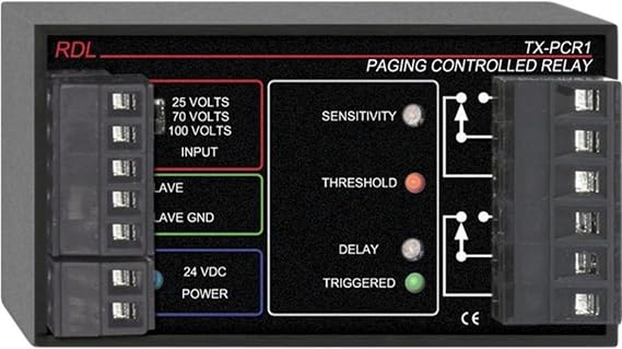 RDL TX-PCR1 Paging Controlled Relay