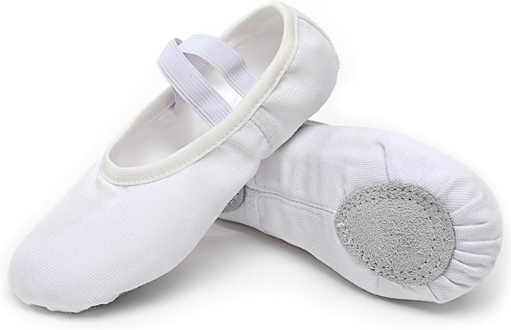 Canvas Ballet Shoes Girls Dance Shoes Stretch Split Sole Ballet Slippers
