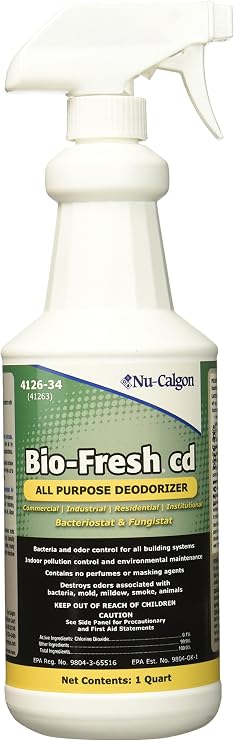 Nu Calgon 4126-34 Bio Fresh Coil Cleaner, 1 Quart