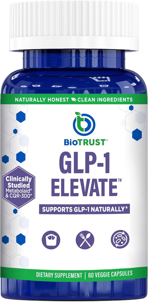 BioTrust GLP-1 Booster Supplement - Metabolic Health Support, 60 Capsules