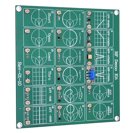 RF Demo Kit Vector Network Analyzer Board Filter Attenuator Module