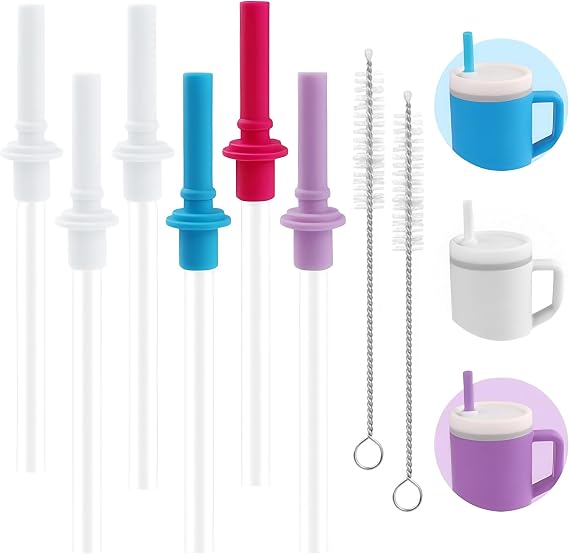 Joshey Replacement Straw & Bite Value for Infantino My 1st Tumbler Kids 9oz