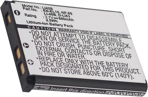 VINTRONS Replacement Battery for AGFA Agfaphoto Optima 3