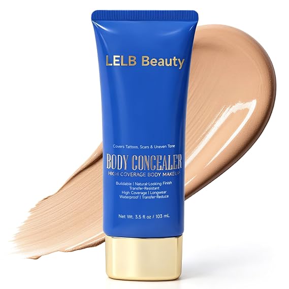 Body Coverage Perfector Tattoo Concealer for Tattoo Scars Veins 03 Natural