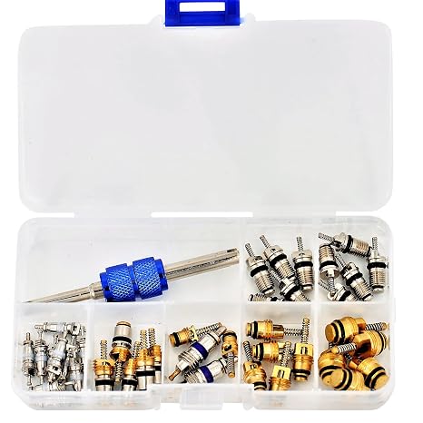 Car A/C Sealing & Protection Kit (AC Valve Core Kit)