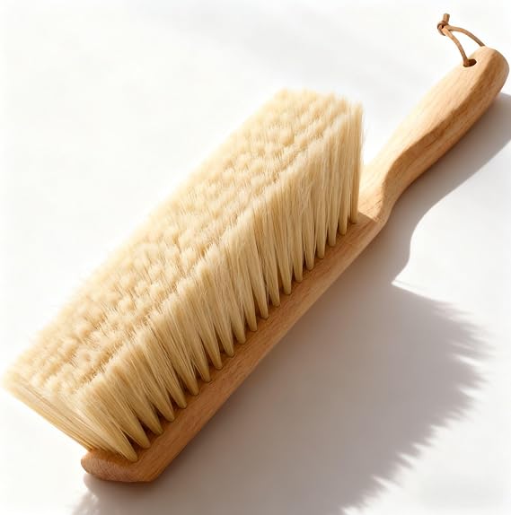 Foxtail (Fox Tail) Bench Brush for Construction Cleanup and Tile Finishing