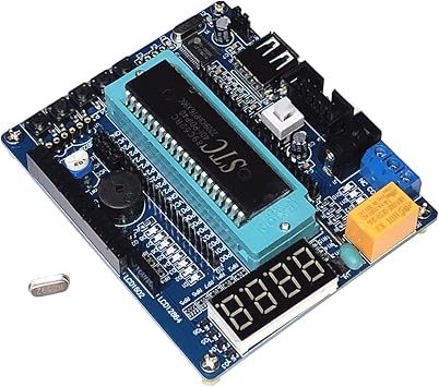 Muloo 51 Microcontroller Development Board STC89C52 Minimum System C51 Programming Learning Board IntelligentCar Control