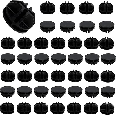 Moicstiy 30Pcs Wire Cube Plastic Connectors Plastic Grid Cube Organizer Connector for Modular Closet Storage Organizer and Wire Shelving Black