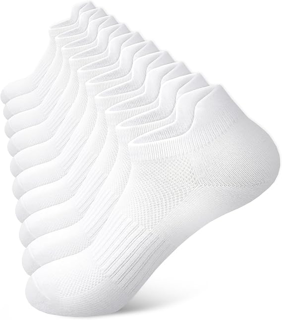 SIXDAYSOX Ankle Socks for Women Thin Breathable Cotton No Show Socks Womens