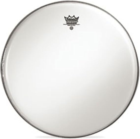 Remo BR1222-00 Smooth White Ambassador Bass Drum Head - 22-Inch