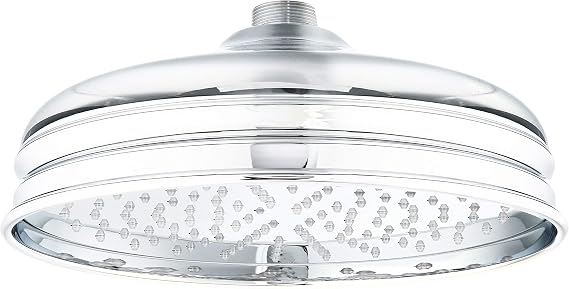 ROHL 1037/8APC 8" Bordano Rain Anti-Cal Showerhead