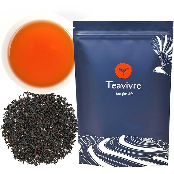 Teavivre Earl Grey Loose Leaf Tea, Bergamot Flavored Black Tea for Hot or Iced Tea - 3.5oz (100g)